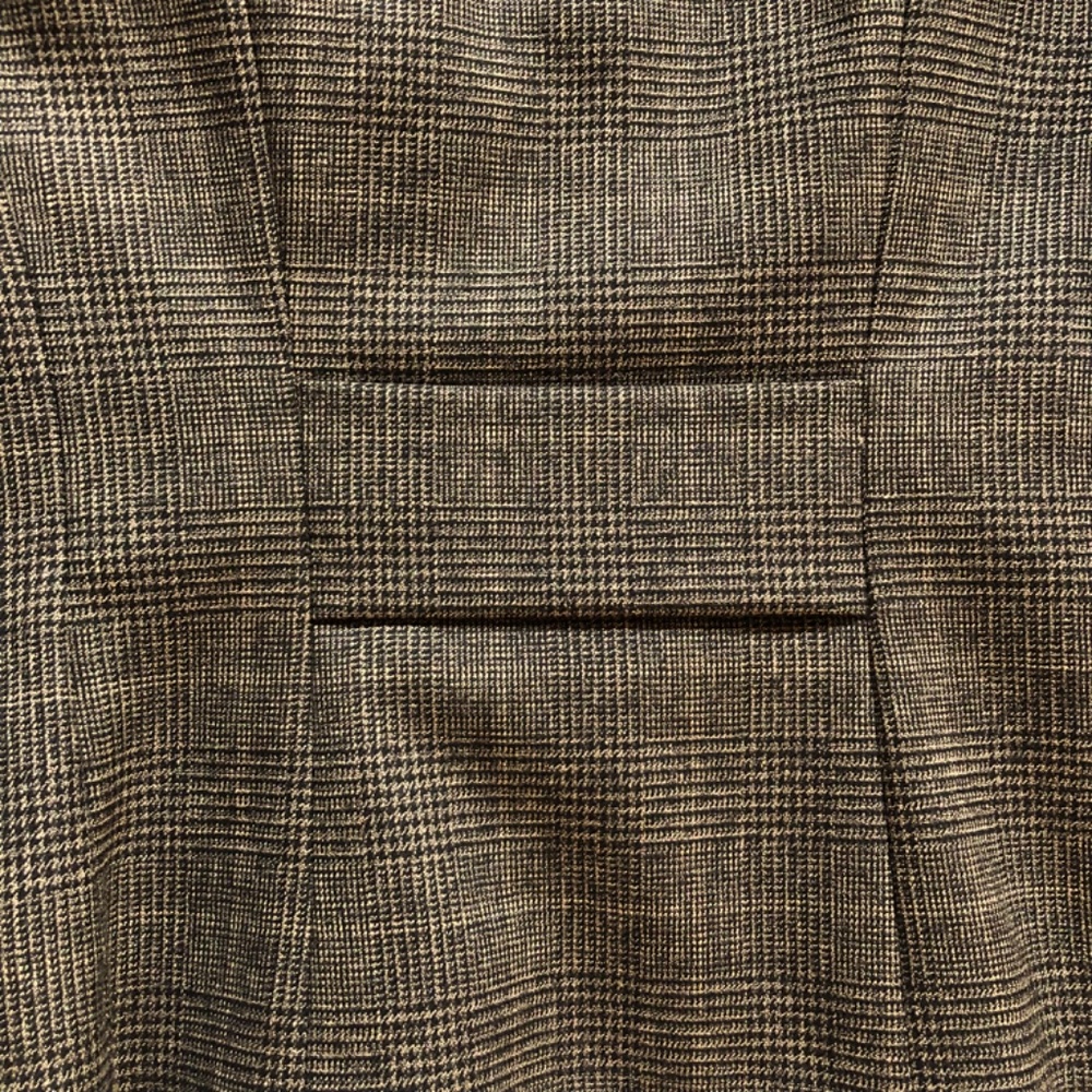 NWT Antonio Melani Glen Plaid Vest - Picture 10 of 16